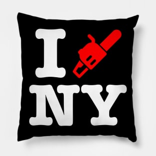 I CHAINSAW New York! Pillow
