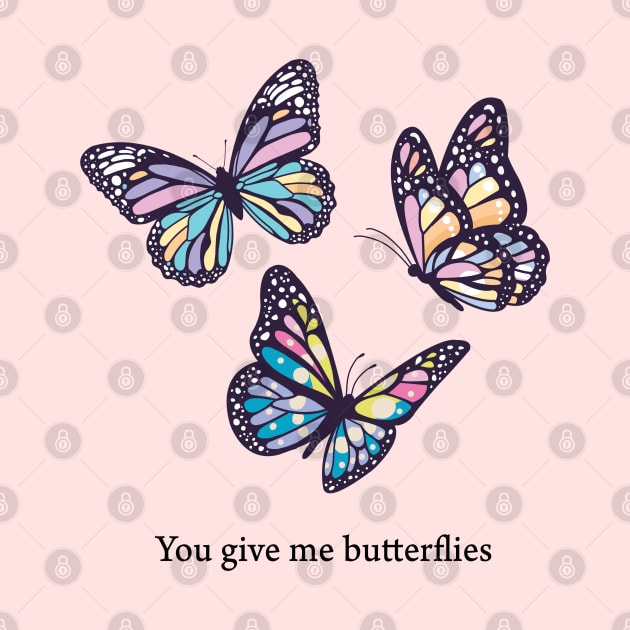 You give me butterflies by SuperrSunday