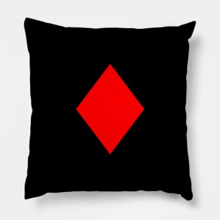 Playing Cards Suit Diamonds Pillow