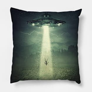 UFO Abduction Pillow