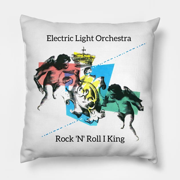 electric light orchestra Pillow by Annaba