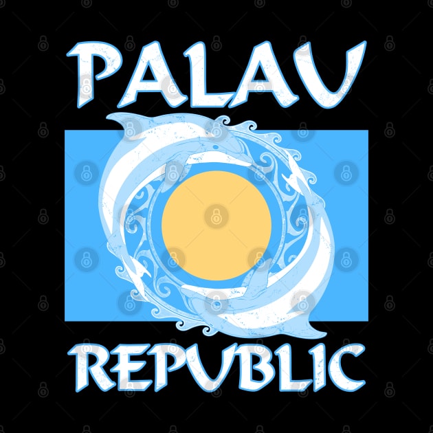 Palau Republic by NicGrayTees