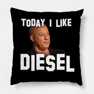 Vin Diesel | Star of blockbuster action movies | Today i like ... | Digital art #11 Pillow