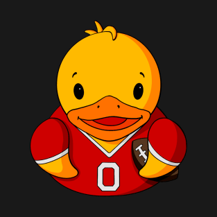 Football Player Rubber Duck T-Shirt