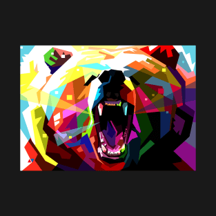 Bear Pop Art Wpap T-Shirt