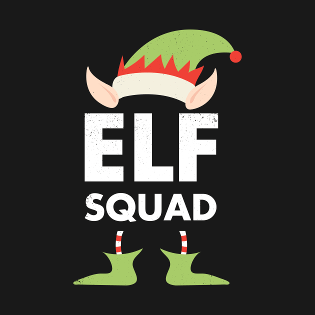 Elf Squad Funny Christmas Joke by JustPick