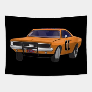 General Lee 01 car Tapestry