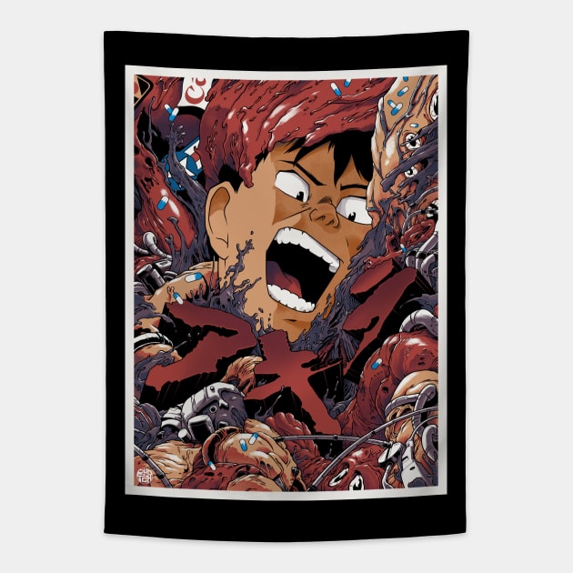 AKIRA Tapestry by joshuabudich