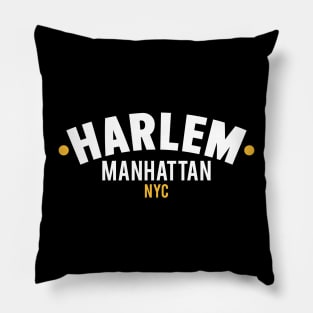 Harlem - Manhattan, New York Pillow