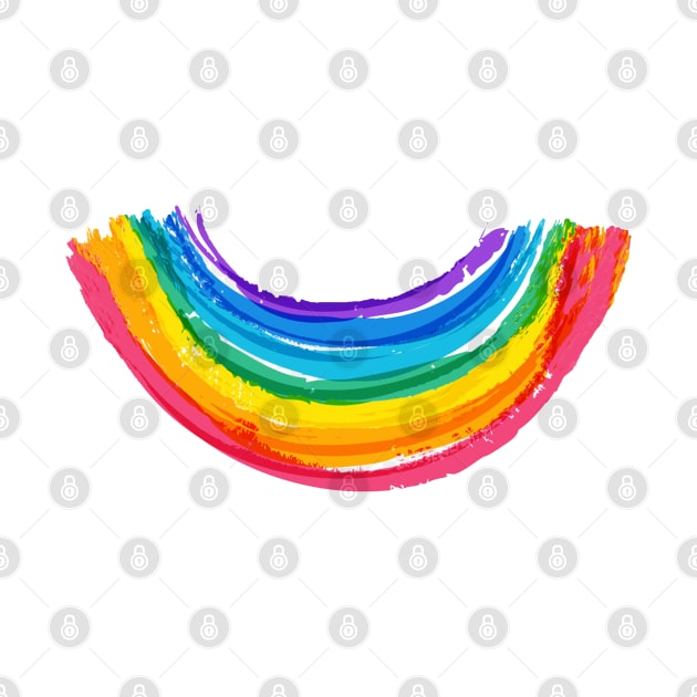 Rainbow Smile Rainbow Colors by Studio Hues