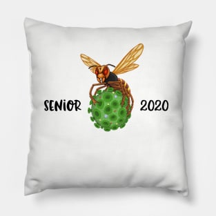 Senior 2020 - Coronavirus & Murder Hornet Pillow