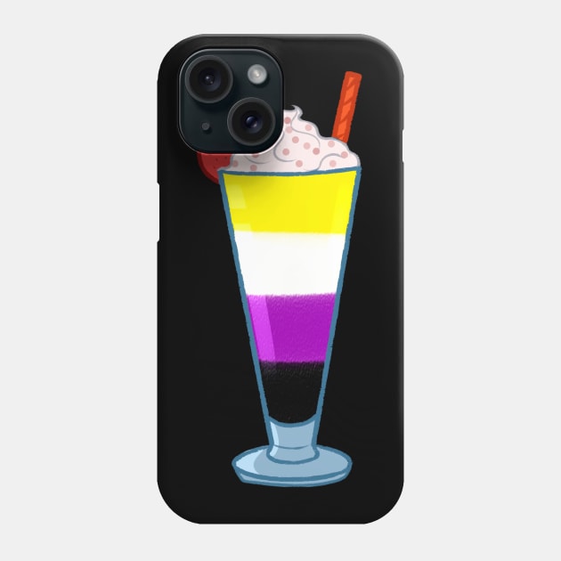 Nonbinary cocktail #5 Phone Case by gaypompeii