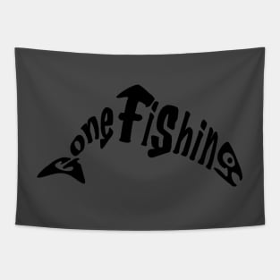 Gone Fishing Tapestry