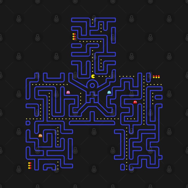 Bandersnatch Pacman Maze WW by zerobriant