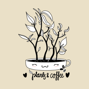 Plants and Coffee T-Shirt