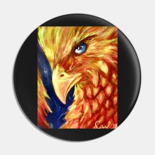 Fawkes Phoenix Pin