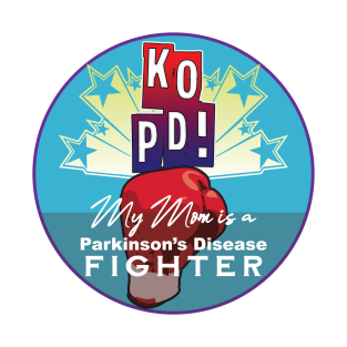 KO PD My Mom Fights Parkinsons T-Shirt