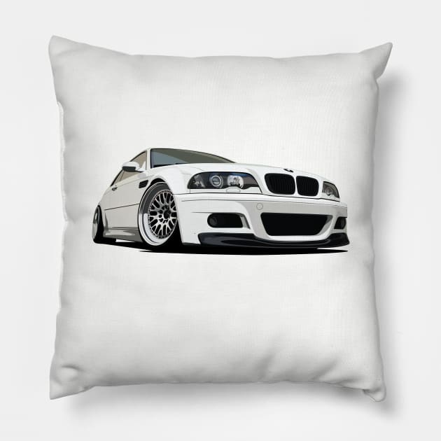 M3 Cartoon Pillow by ToonMyRide