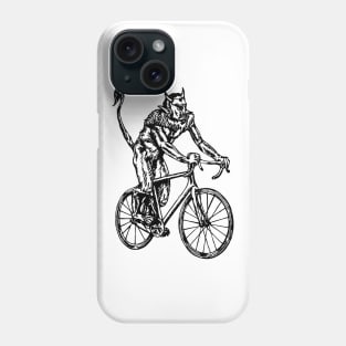 SEEMBO Devil Cycling Bicycle Bicycling Biker Biking Fun Bike Phone Case