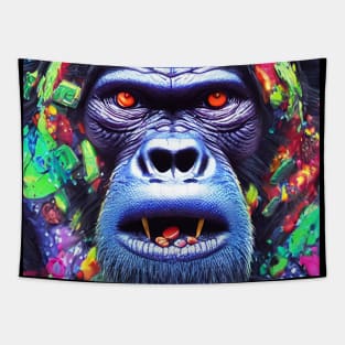 GORILLA RAVE MEDICINE Tapestry