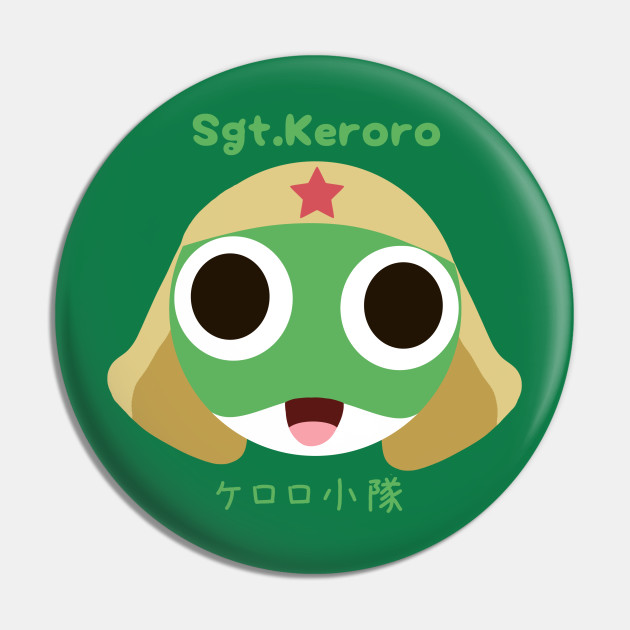 Wallpaper Keroro Head Keroro Gunso Pin Teepublic Au Free HD