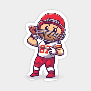 Travis Kelce - White Magnet