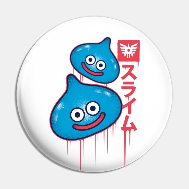 Slimes Pin by Alundrart