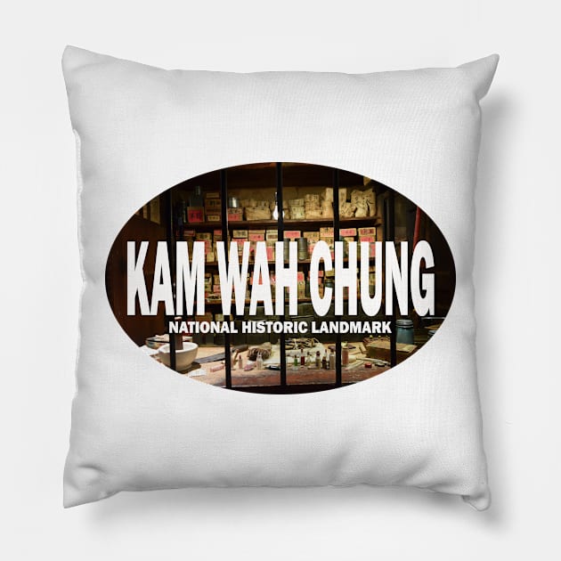 Kam Wah Chung Pillow by stermitkermit