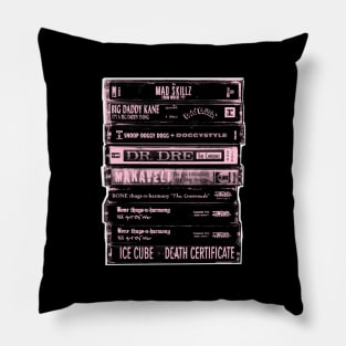 Hip Hop Cassettes Tape Pillow