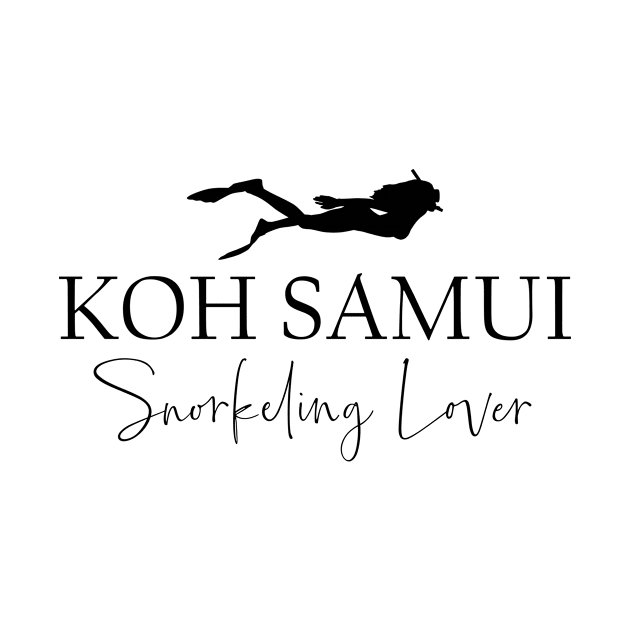 Koh Samui Snorkeling Lover by BlueTodyArt