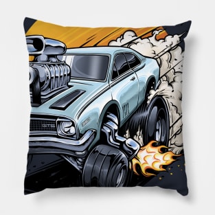 GTO Hotrod Pillow