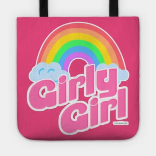 Girly Girl Slogan Tote