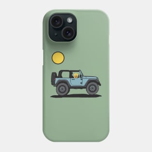 Earl Grey Wrangler with Dog Phone Case