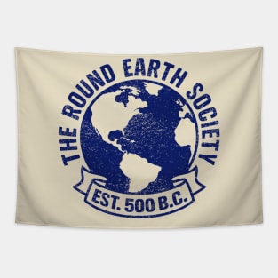 The Round Earth Society Tapestry