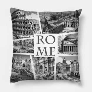ITALIAN CITY - ROME - TRAVEL -3 Pillow