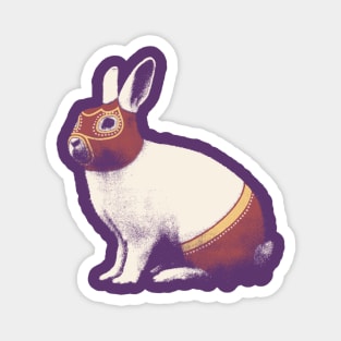 Rabbit Wrestler / Lapin Catcheur Magnet