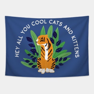 Hey all you cool cats and kittens - plants 2 Tapestry