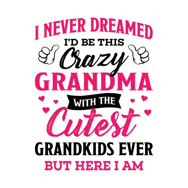 Grandma Gift - I Never Dreamed I’d Be This Crazy Grandma by BTTEES