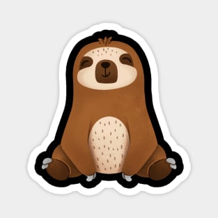 Cute Sloth Magnet