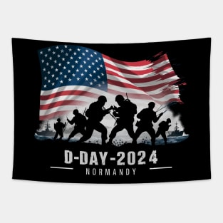 D-Day 1944-2024 80th Anniversary Normandy Tapestry