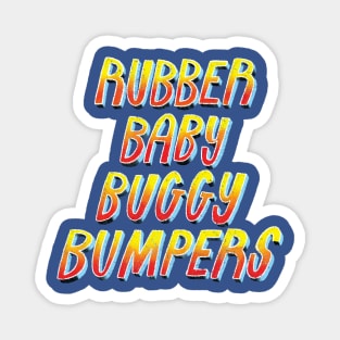 Rubber Baby Buggy Bumpers Magnet