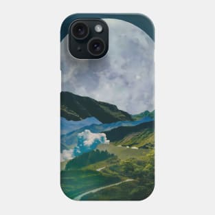 Exploring the Moon Phone Case