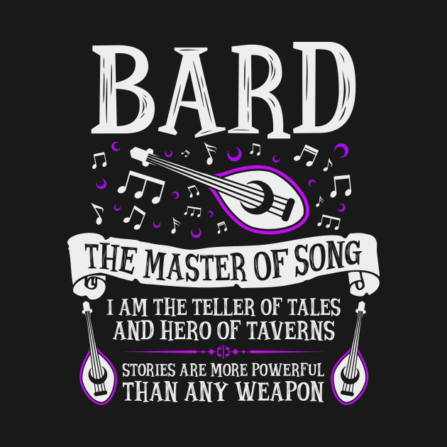 Bard, Dungeons & Dragons - The Master of Song by enduratrum