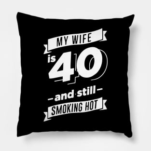 40 Year Old Hot Wife, My Wife is 40 and Still Smoking Hot Pillow