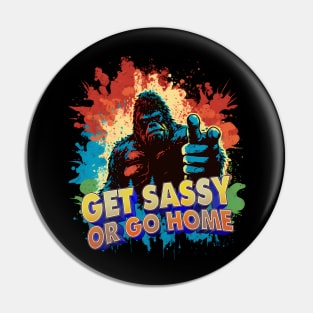 Bigfoot with the sass! Pin