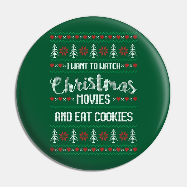 I want to watch Christmas movies and eat cookies Pin by StarsHollowMercantile