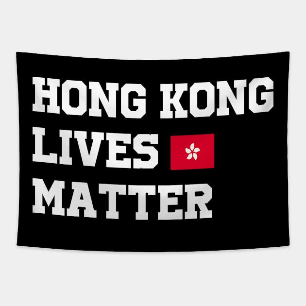 Hong Kong Lives Matter Tapestry by johnnie2749
