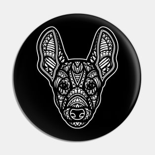 Podenco Dog Tribal Pin