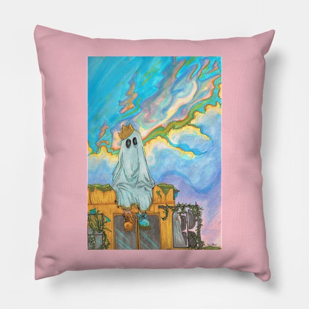 AlexanderOnTheBus Pillow by The Cryptid Court