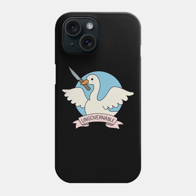 Become Ungovernable Phone Case by valentinahramov